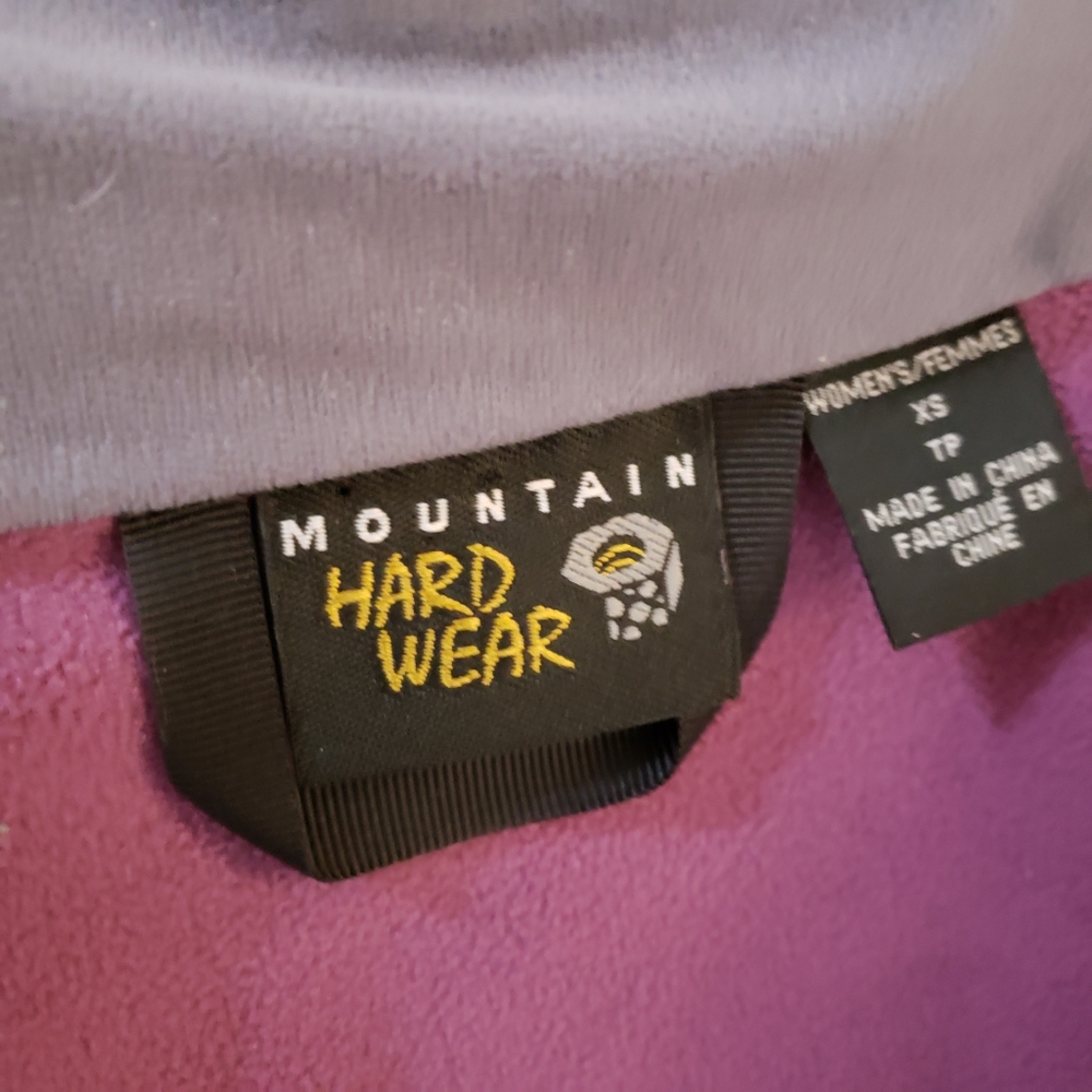 Mountain Hardwear XS Fuchsia Waterproof Shell Zip Up Performance Jacket - Picture 14 of 15